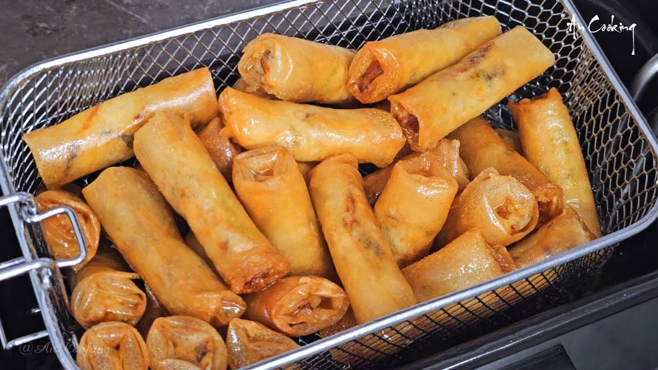 B&iacute; quyết l&agrave;m CHẢ GI&Ograve; thơm ngon gi&ograve;n xốp rất dễ d&agrave;ng v&agrave; đơn giản.