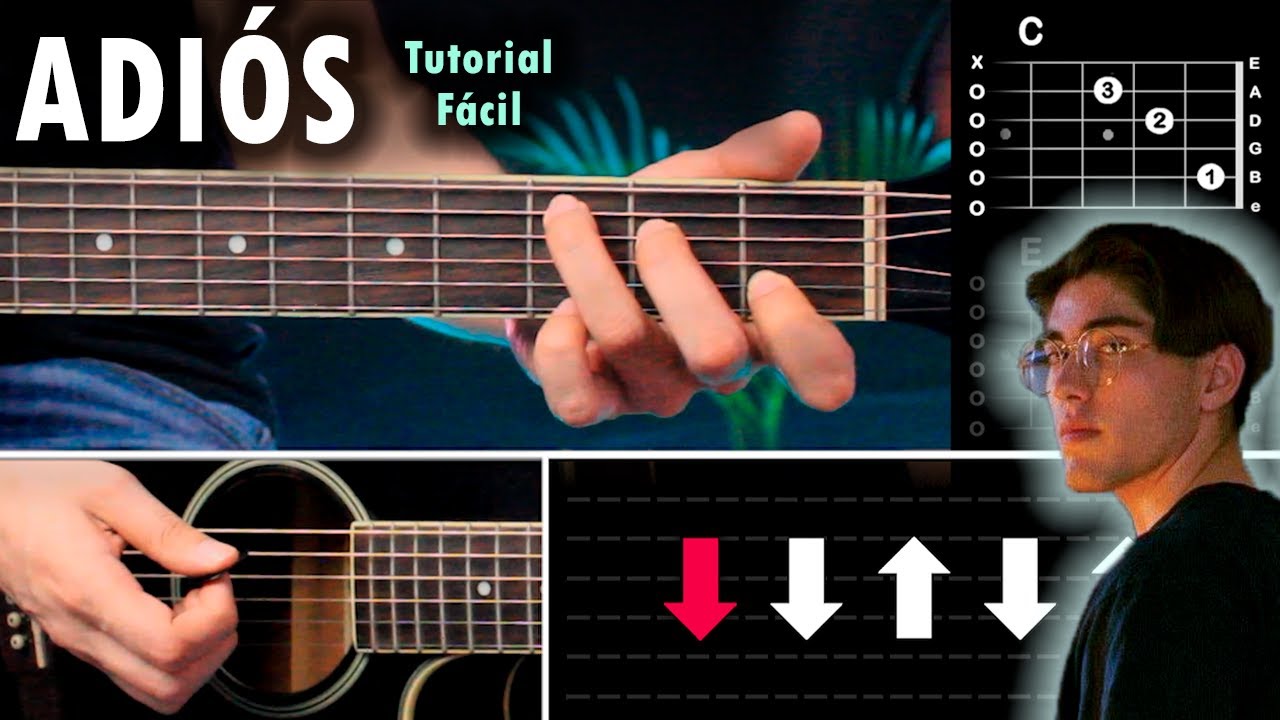 Adiós - Kevin Kaarl GUITARRA Tutorial | Acordes