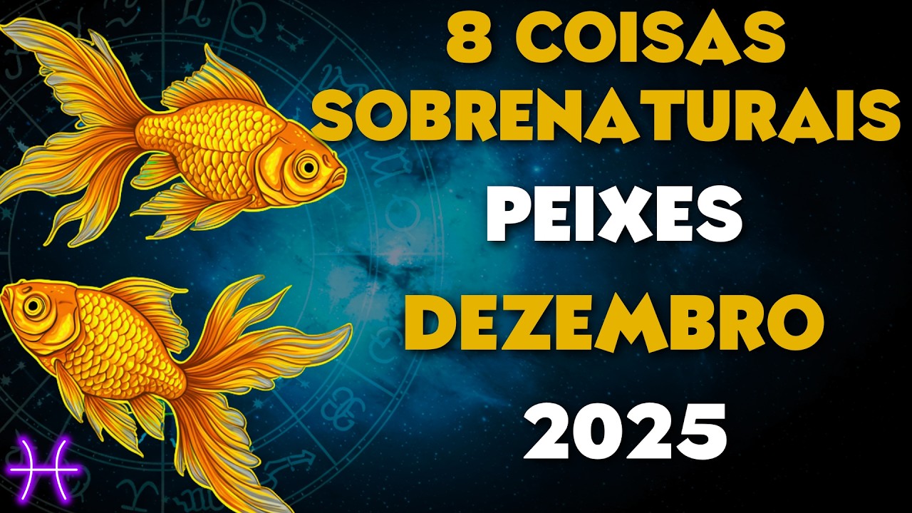 8 COISAS SOBRENATURAIS QUE VÃO ACONTECER COM PEIXES ANTES QUE DEZEMBRO TERMINE!