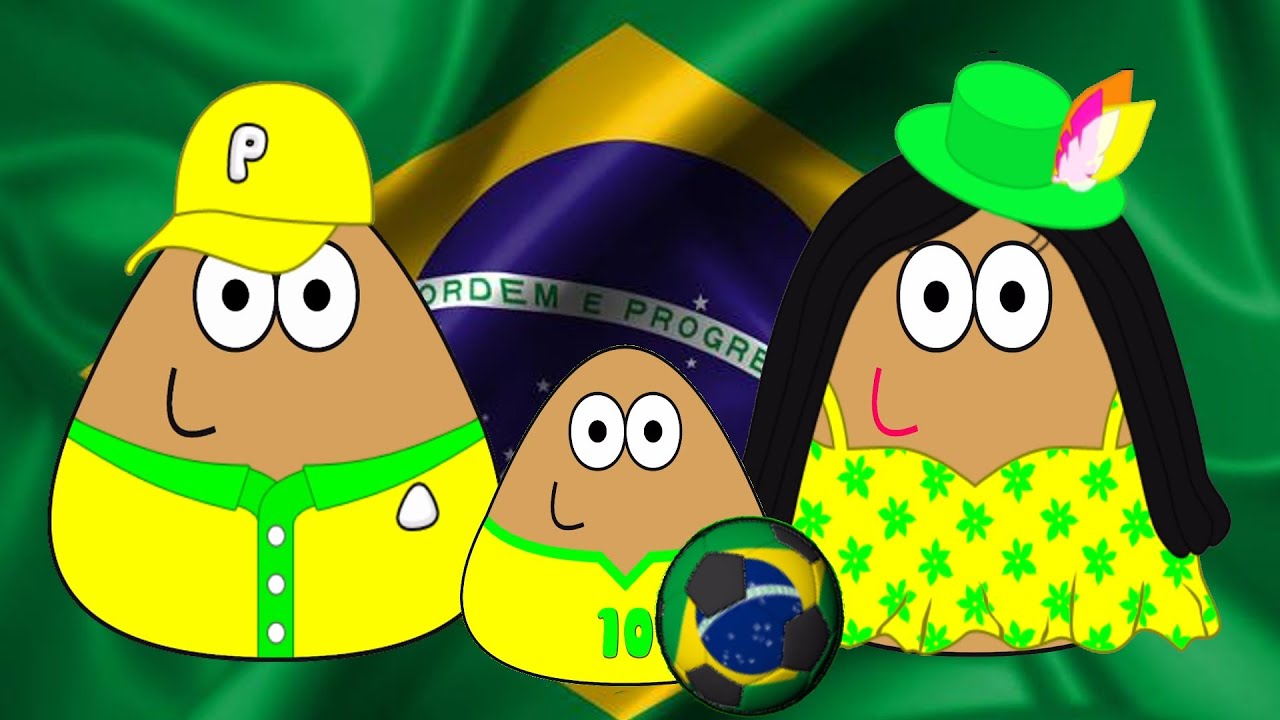 Pou Brazil - Pou y su familia visitan Brazil!.