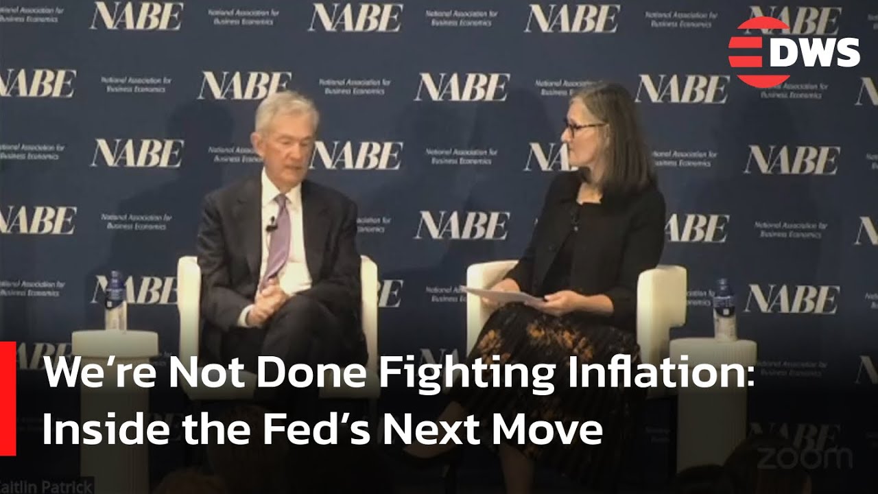 WATCH: &ldquo;We&rsquo;re Balancing Inflation and Jobs&rdquo; &mdash; Powell Speaks at NABE Conference | DWS News | AF14