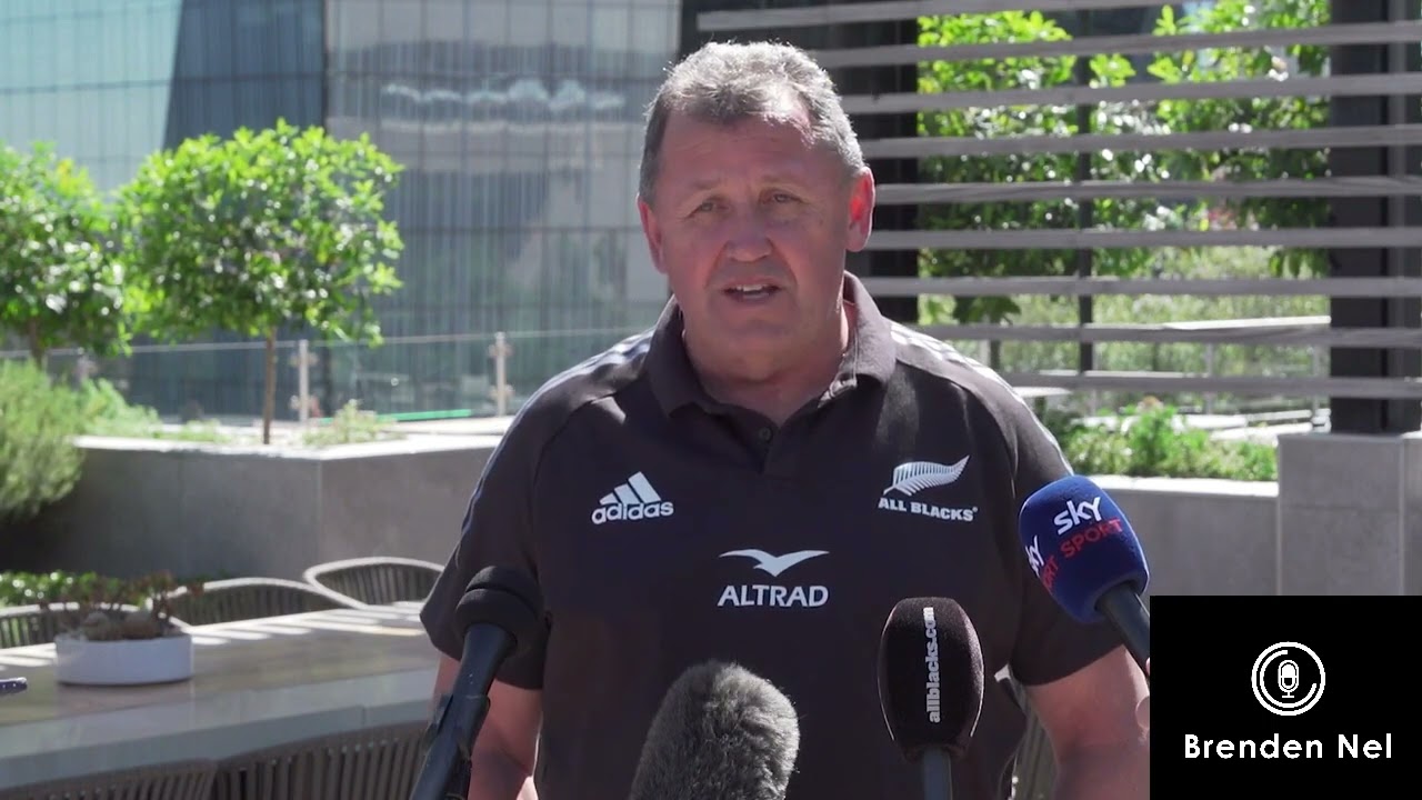 ALL BLACKS: Coach Ian Foster addresses his future