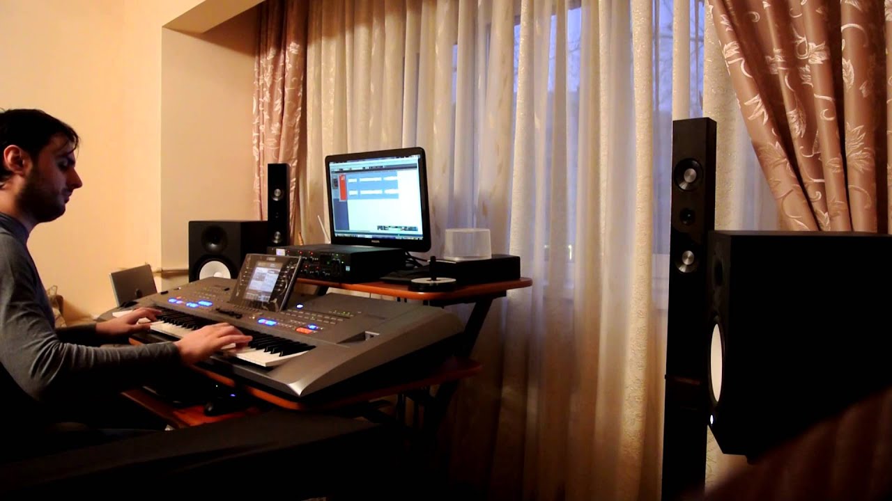 Costin Caraulani  - New YAMAHA Tyros 5 -  Best Aromanian Style