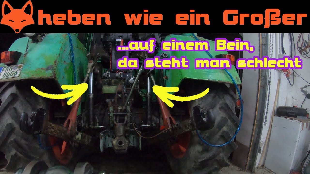 Hubkraft Tuning für den Deutz 8006