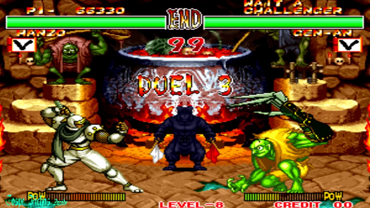 Samurai Shodown 2 - Hanzo Hattori (Arcade) Level 8