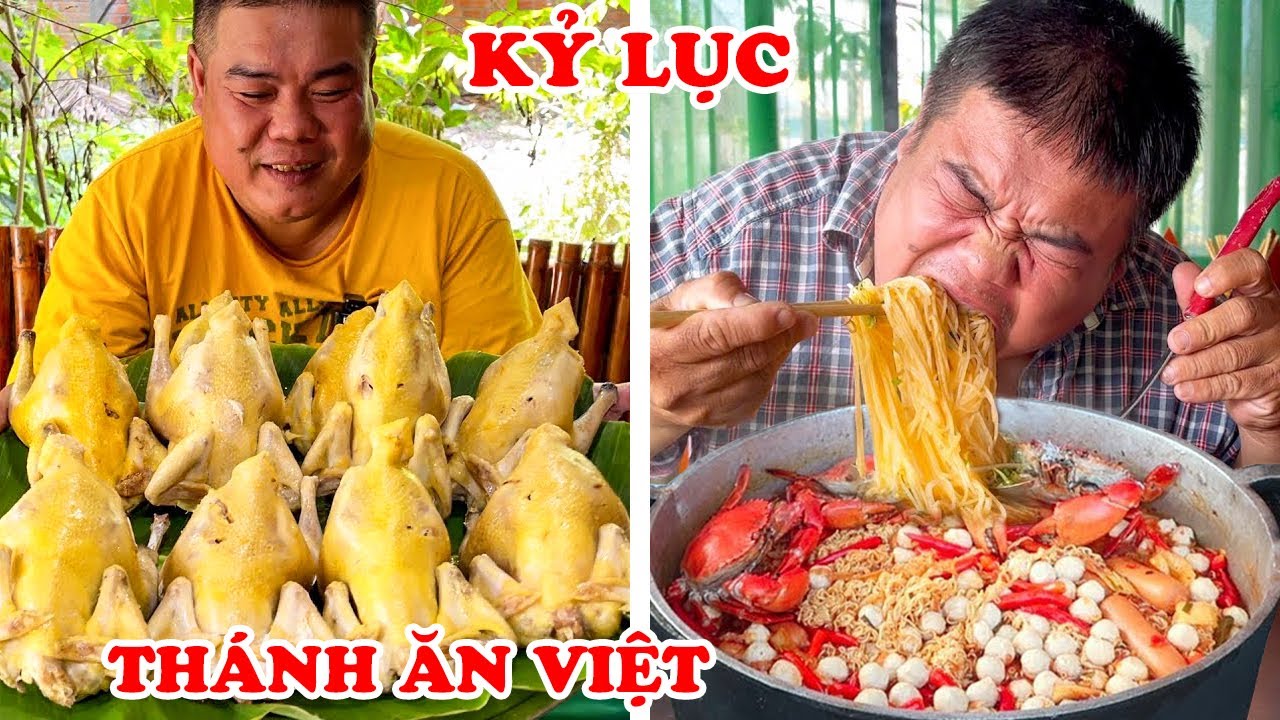 Sốc 8 Kỷ Lục Ăn Uống Của Thánh Ăn Youtuber Việt Nam Khiến Thế Giới Ngã Mũ Khâm Phục