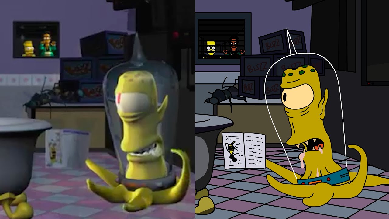 The Simpsons Hit And Run REMASTERED MOD And Its Cutscenes 13