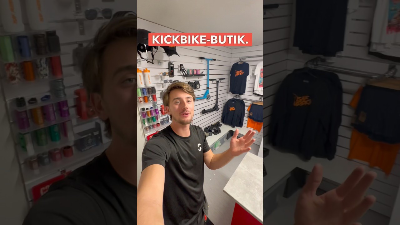 JAG BYGGER EN KICKBIKE-BUTIK!🤩