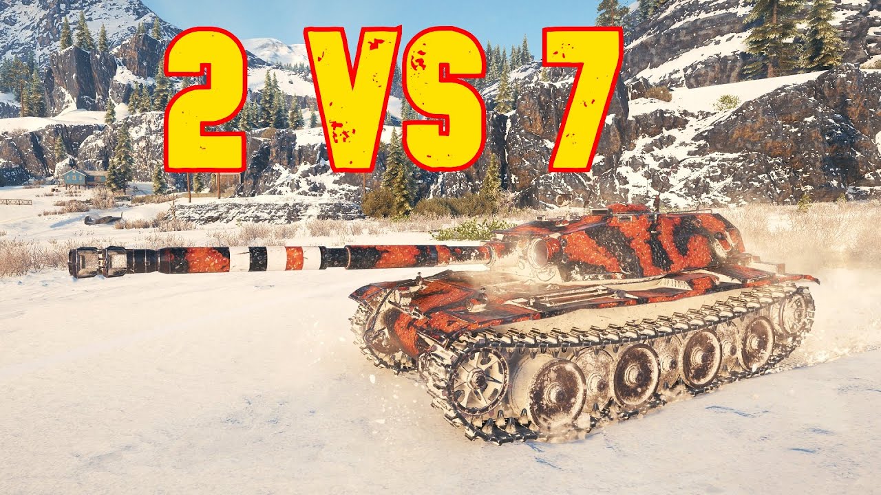 World of Tanks Bat.-Châtillon Bourrasque - 10 Kills 7,4K Damage
