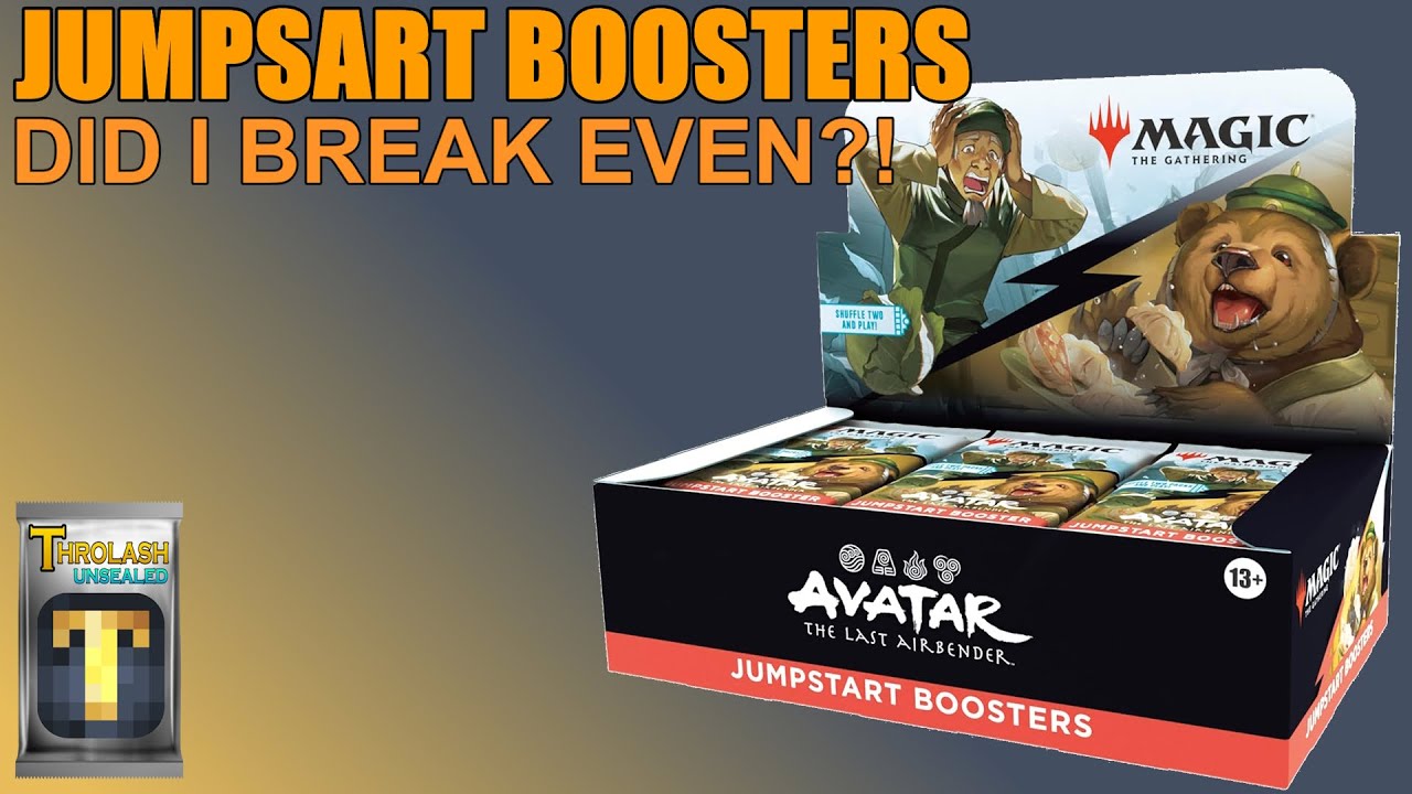 Unboxing an Avatar MTG Jumpstart Box! Was it worth it?!