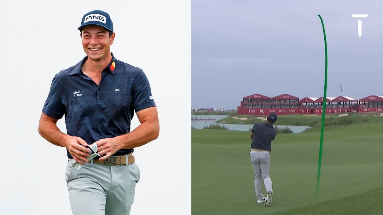 Every shot of Viktor Hovland's 64 including 9 birdies! | Round 1 | 2022 Abu Dhabi HSBC Championship