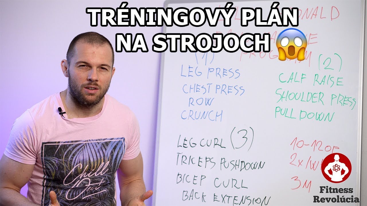 Tréningový Plán na Strojoch (Lyle McDonald - Ak si nikdy necvičil)