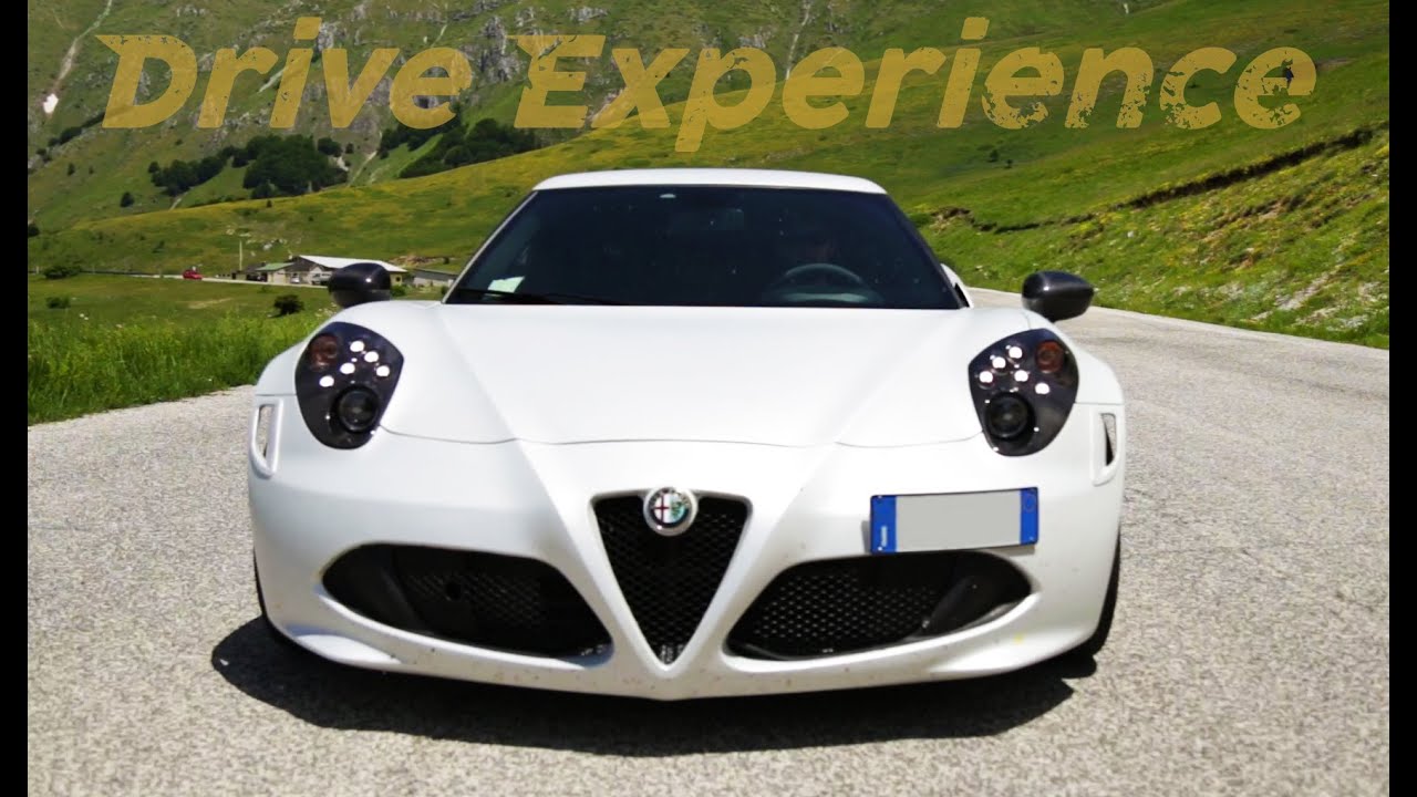 Pure sound Alfa Romeo 4C - Davide Cironi - Drive Experience