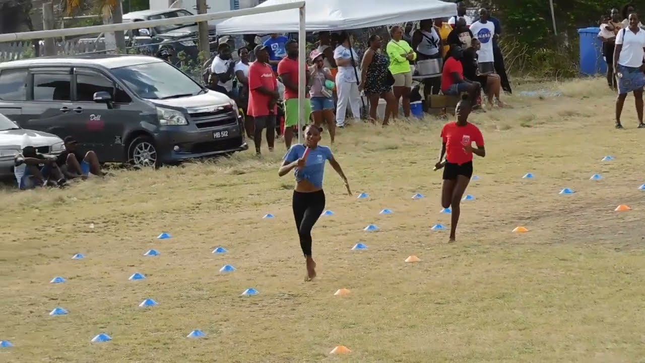 These Athletes Blazed the track yesterday #bequia