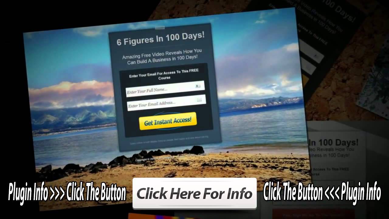 Wordpress Squeeze Pages Plugin