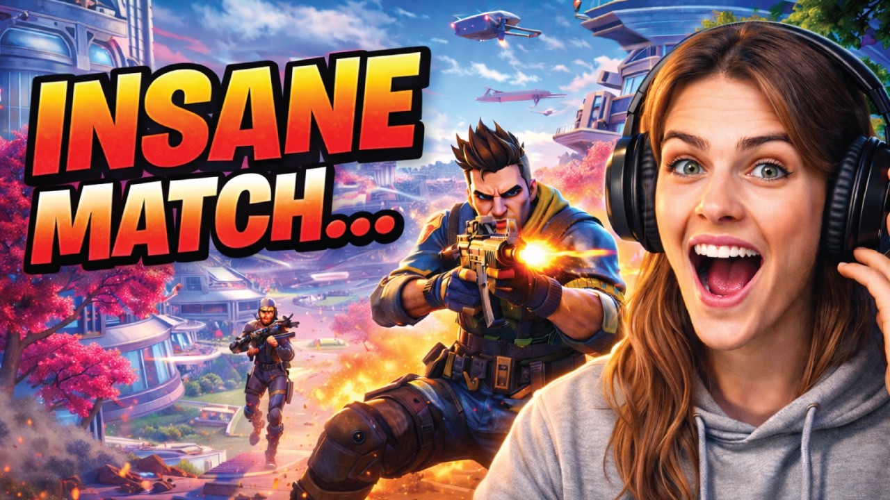 This Fortnite Match Was INSANE🔥