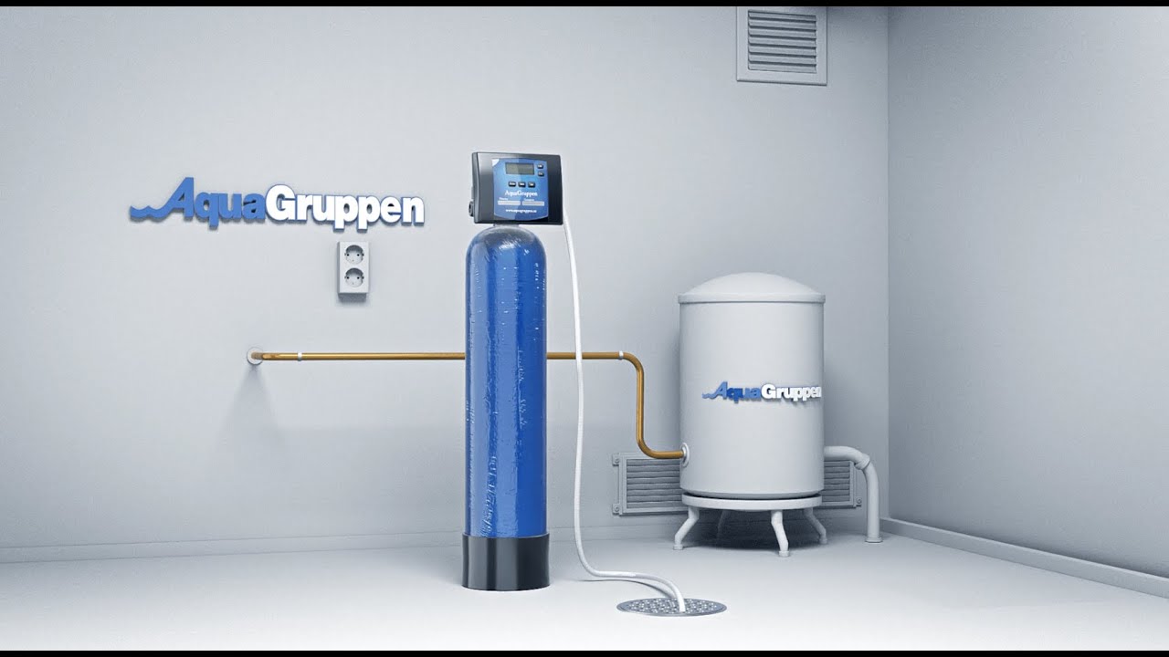 SEMI-installation av av våra vattenfilter