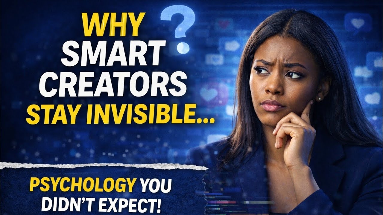 Why Smart Creators stay invisible 