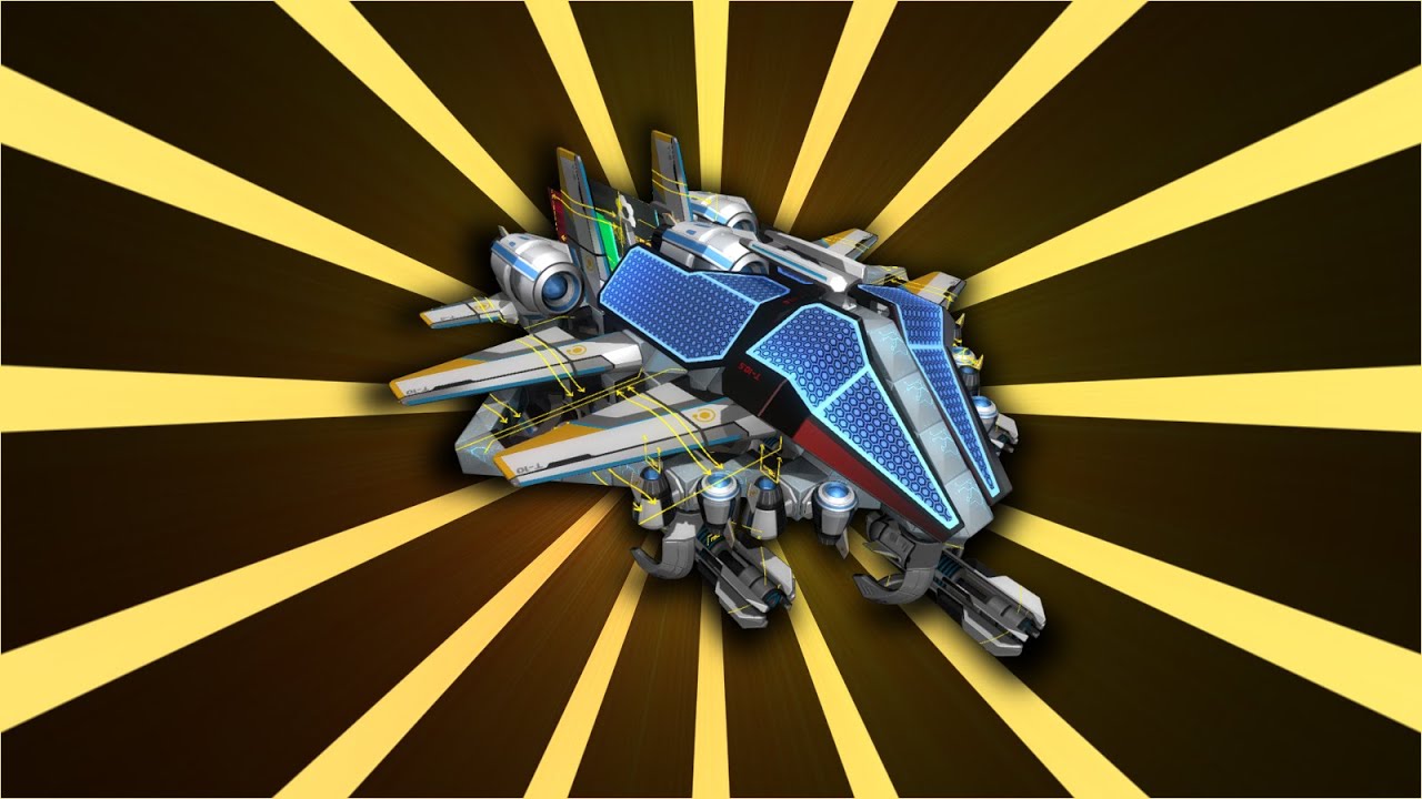 Robocraft - AeroBat (Bomber Plane Tier 10) LeafRag Garage