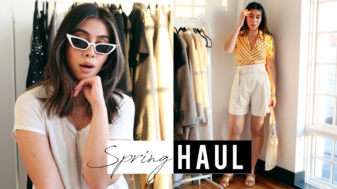 Spring 2018 Haul + 10 Vacay Outfits I'm Packing in a Carry-On Case!