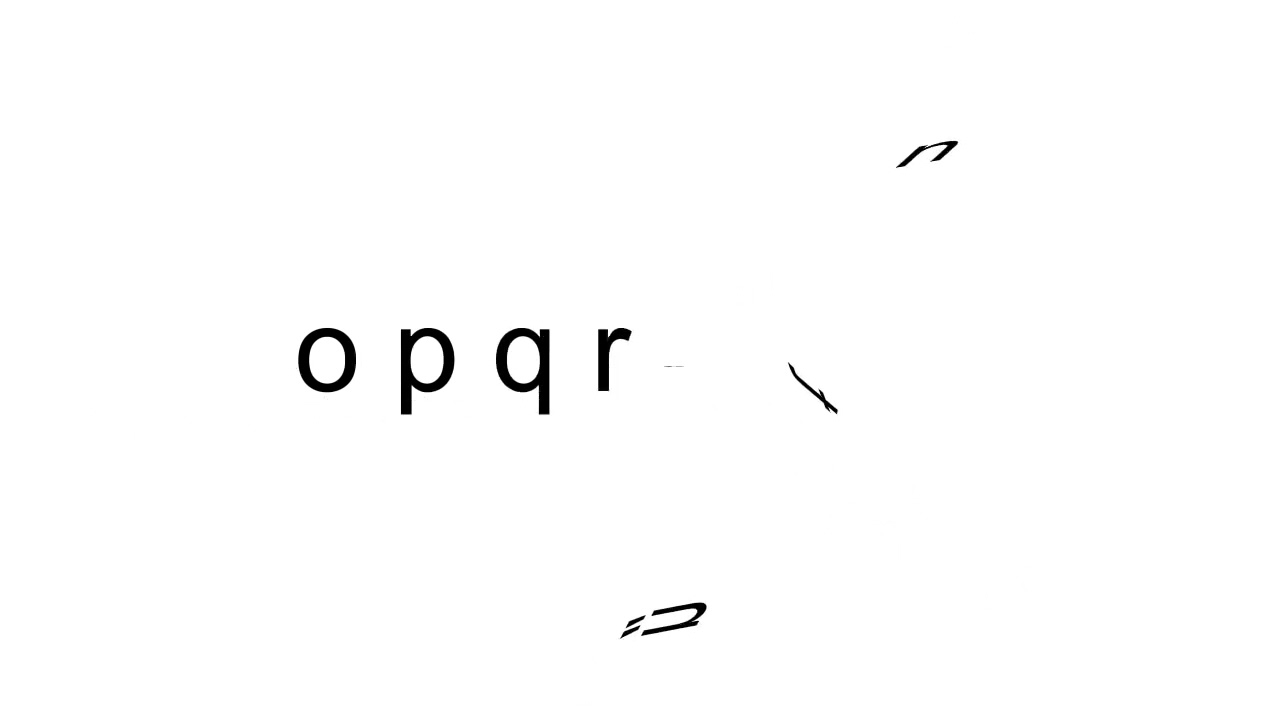 Nettian alphabet song (Conlang)