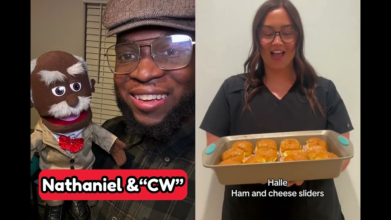 Nathaniel & CW Sees a Company PotLuck Spread
