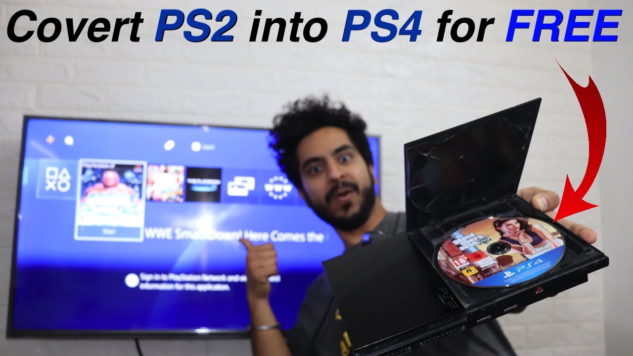 (April Fools Prank) CONVERT PlayStation 2 into PlayStation 4 for FREE || 2020 || 100% Working 🔥😱