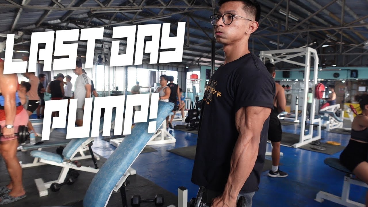 LAST DAY PUMP | 1 DAY OUT BEFORE SHOW DAY | 500 ML WATER INTAKE