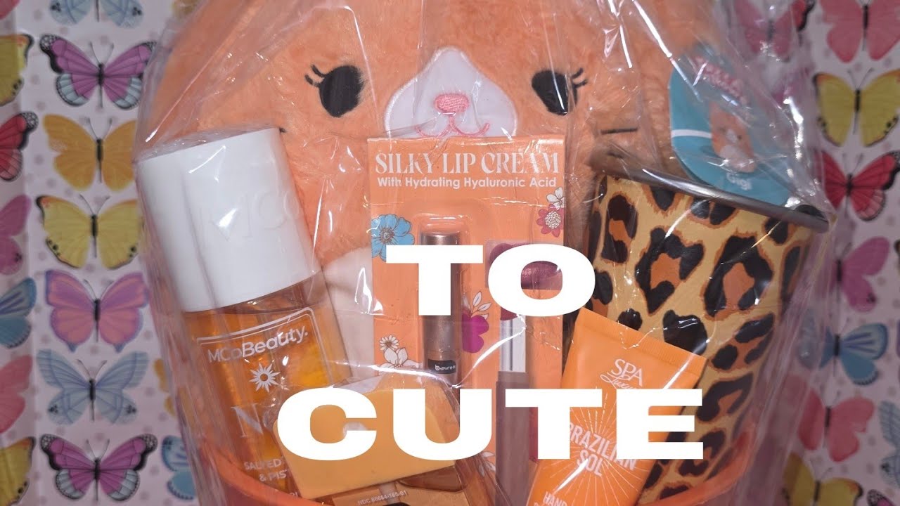 I Didn’t Expect This Orange Gift Basket to Turn Out THIS Cute 🧡🐱
