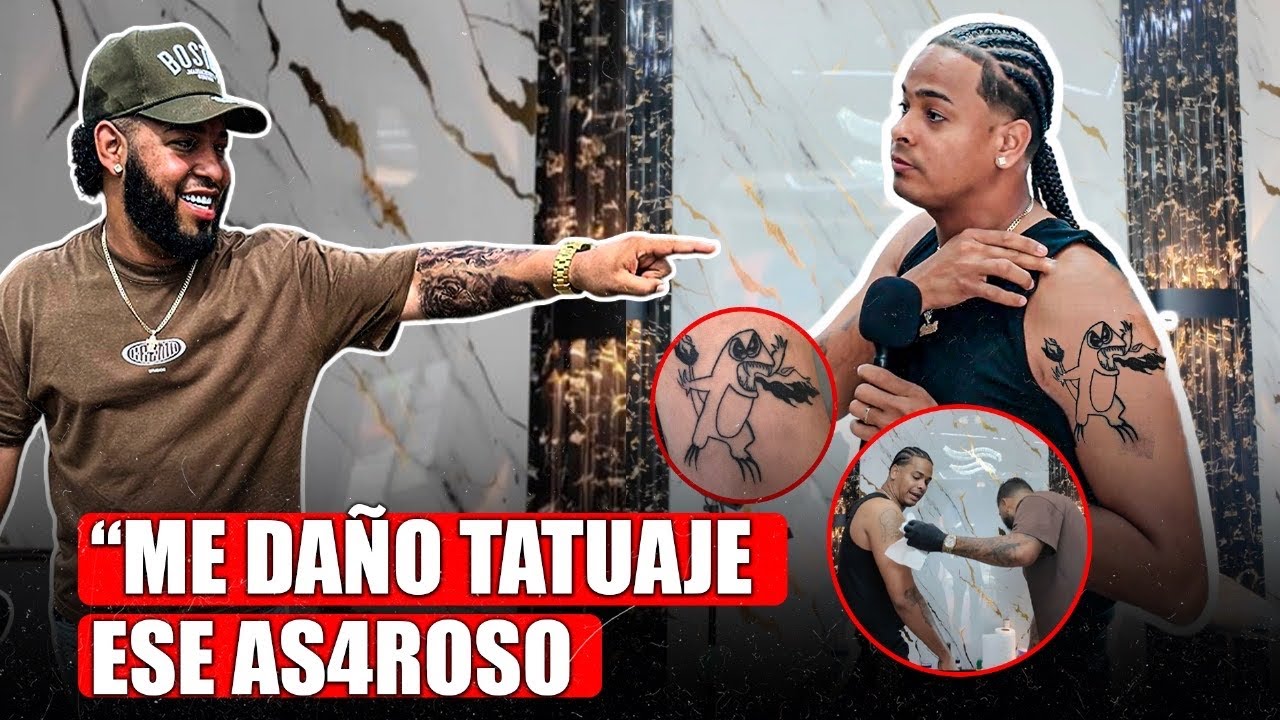 MIRA COMO ME DAÑO EL TATUAJE VOTO AXELBUENISIMO