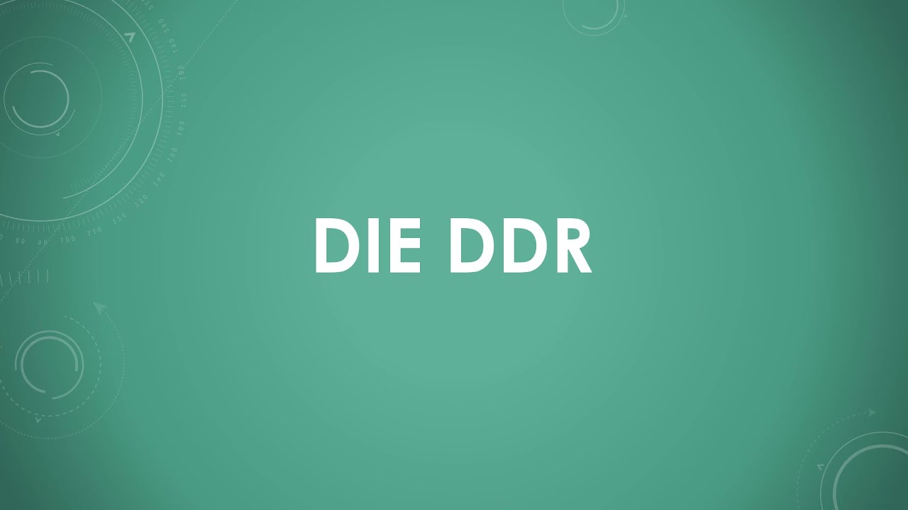 Geschichte: Die DDR einfach und kurz erklärt