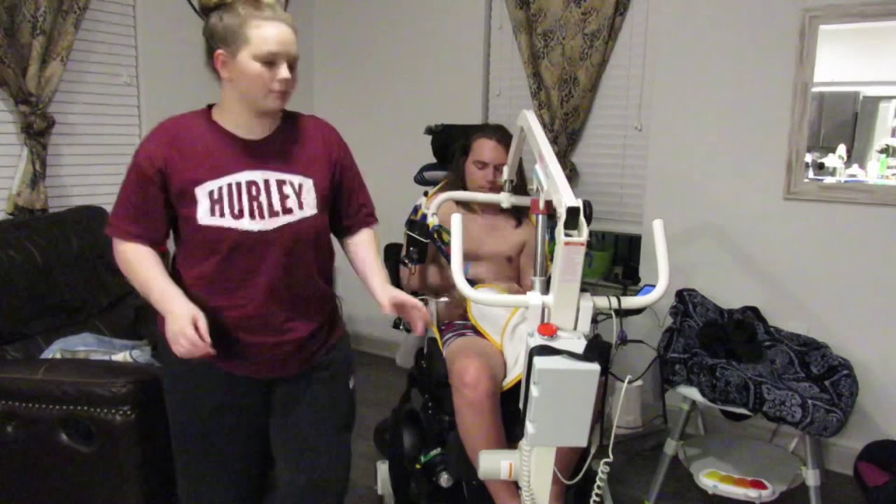 QUADRIPLEGIC NIGHT ROUTINE! // quadriplegic and teen mom