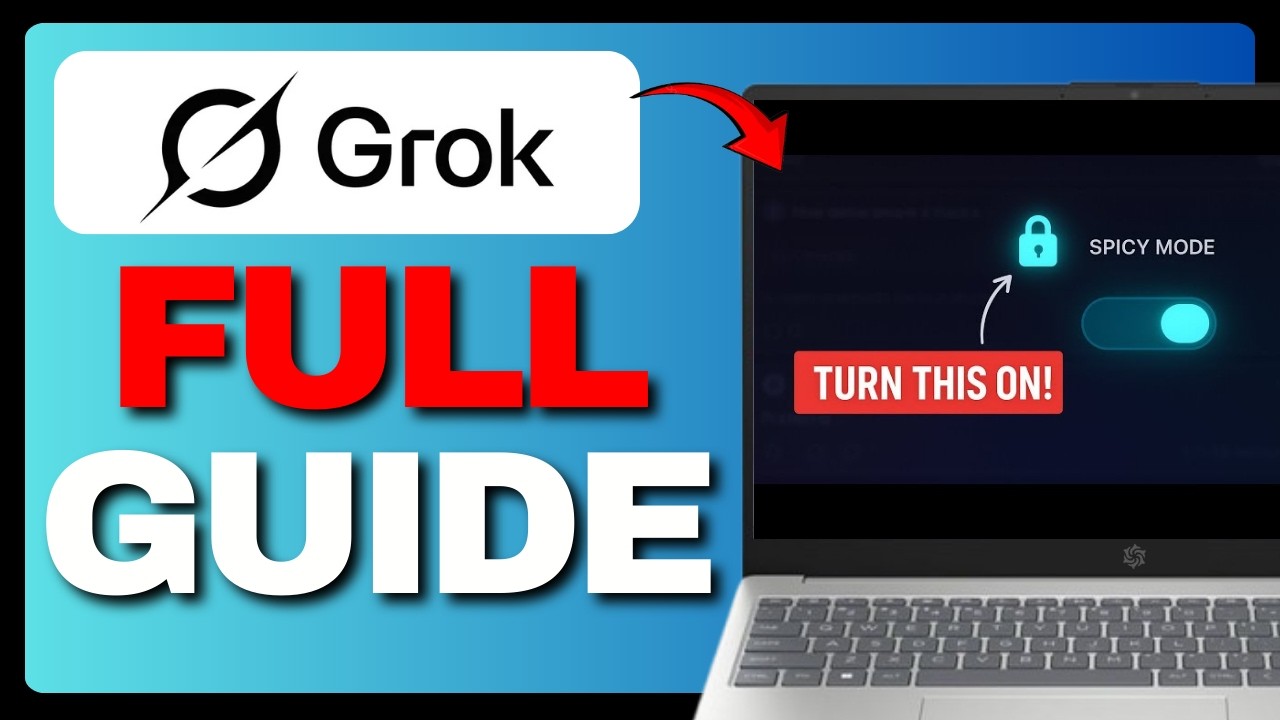 How To Activate Spicy Mode In Grok AI (Full Guide) 2026!