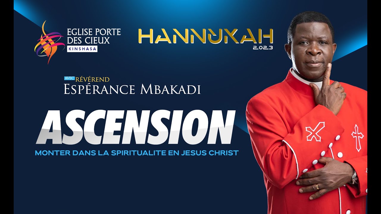 40/23  ASCENSION AVEC L'ÉVÊQUE ESPÉRANCE MBAKADI
