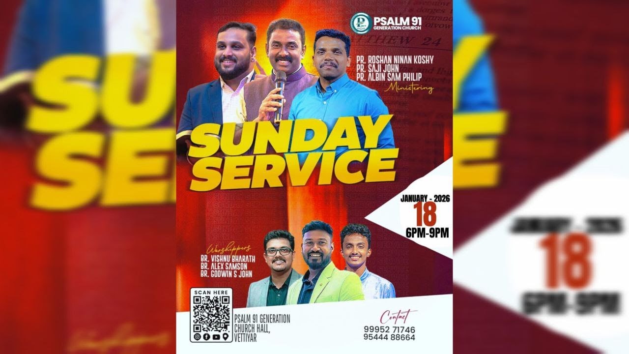 Sunday Service Live | Worship • Word