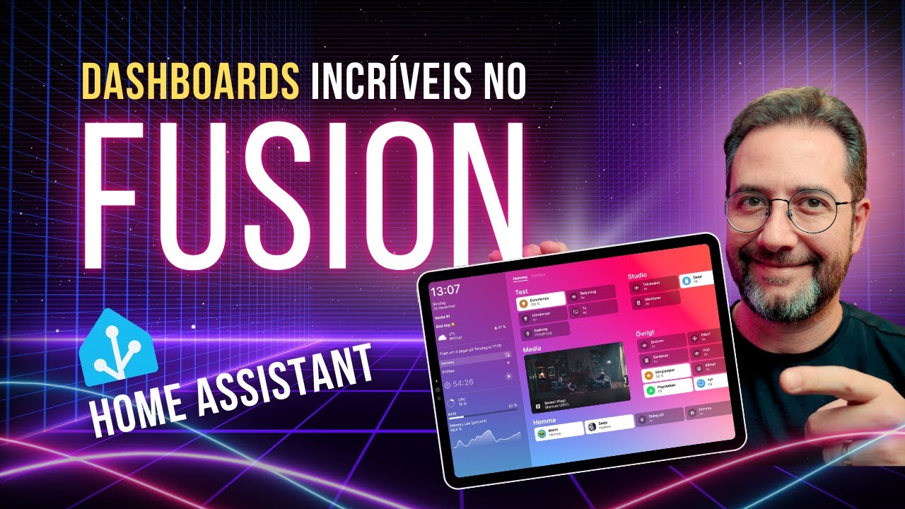Como Criar Dashboards Simples no Home Assistant com Fusion | Tutorial Completo