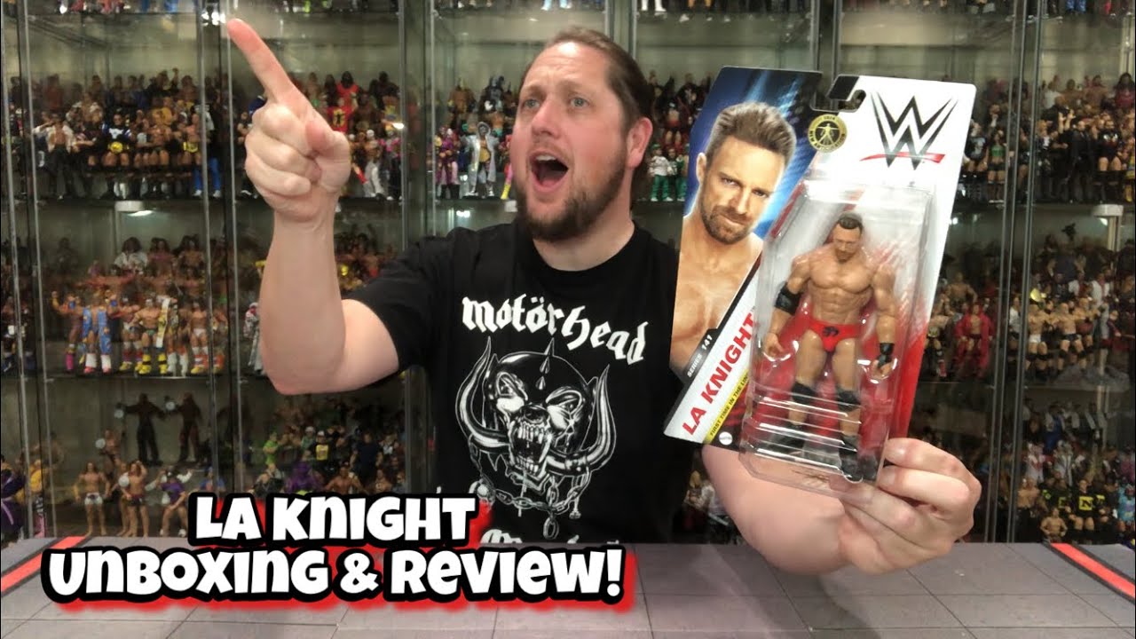 LA Knight WWE Mattel Series 141 Unboxing & Review!