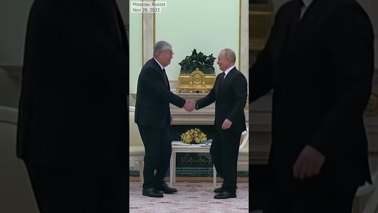 Kazakhstan's Tokayev meets Putin on first foreign trip after re-election