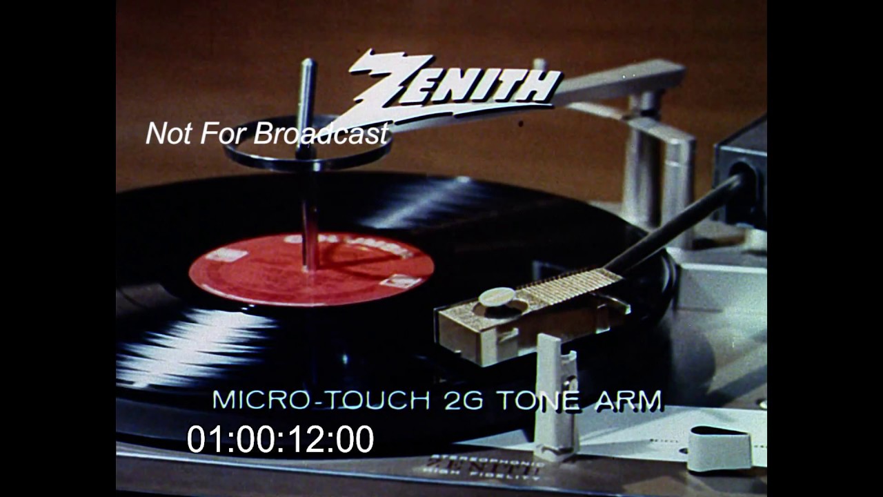 Реклама Zenith Stereo (1960-е), ремастеринг от SabuCat