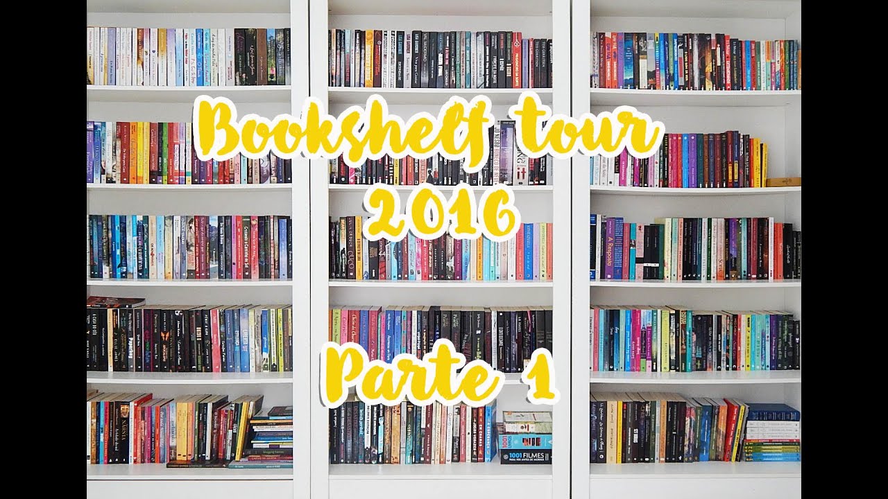 Bookshelf Tour 2016 - Parte 1 | Ju Oliveira