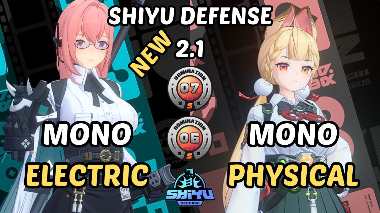 M0 Alice Piper Yuzuha Team x M0 Yanagi Rina Team ZZZ | NEW Shiyu Defense 6-7 | Zenless Zone Zero 2.1