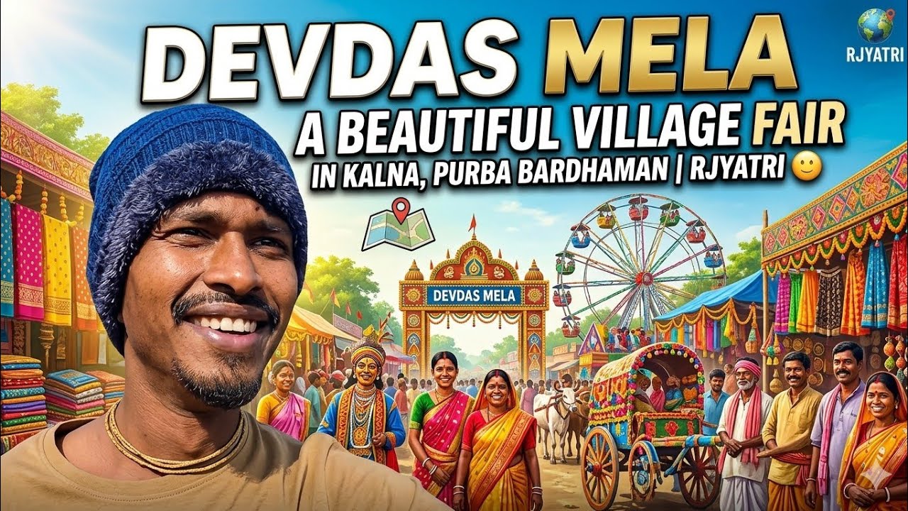 Devdas Mela | A Beautiful Village Fair in Kalna, Purba Bardhaman | RjYatri🫠