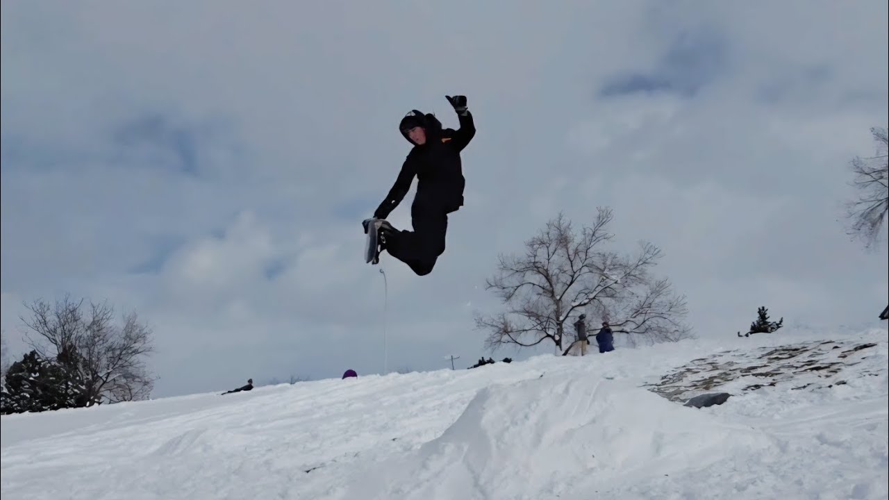 HUGE SENDS! (URBAN SNOWBOARDING)