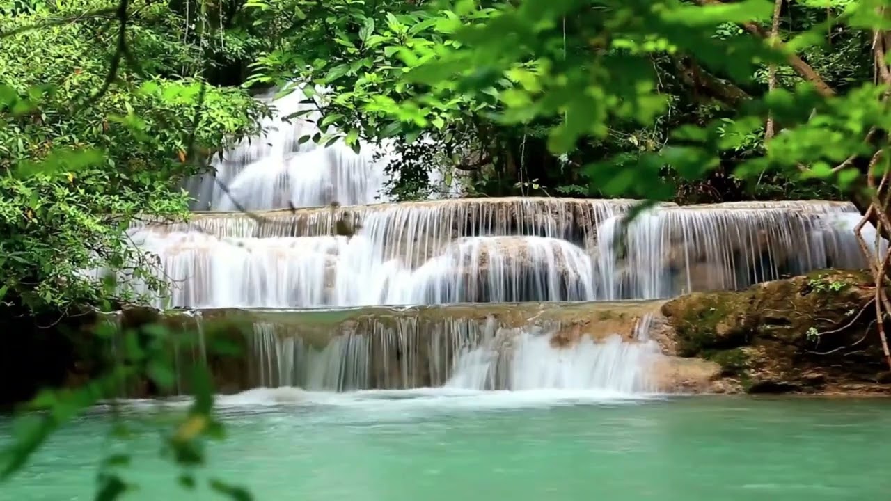 Light Flowing Waterfall Live Sounds