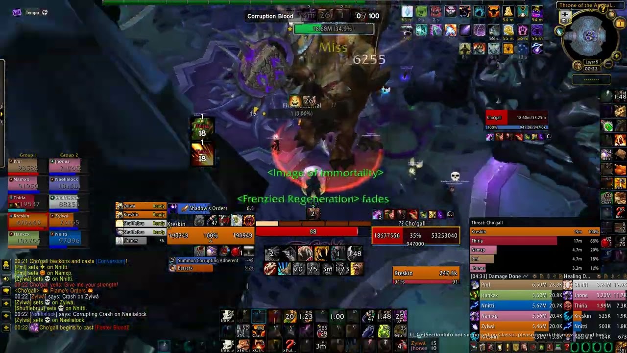 Cho'gall 10 Heroic (Feral Tank)