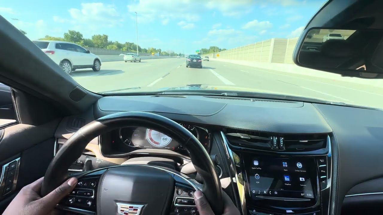 2017 Cadillac CTS-V Sedan - POV City Drive
