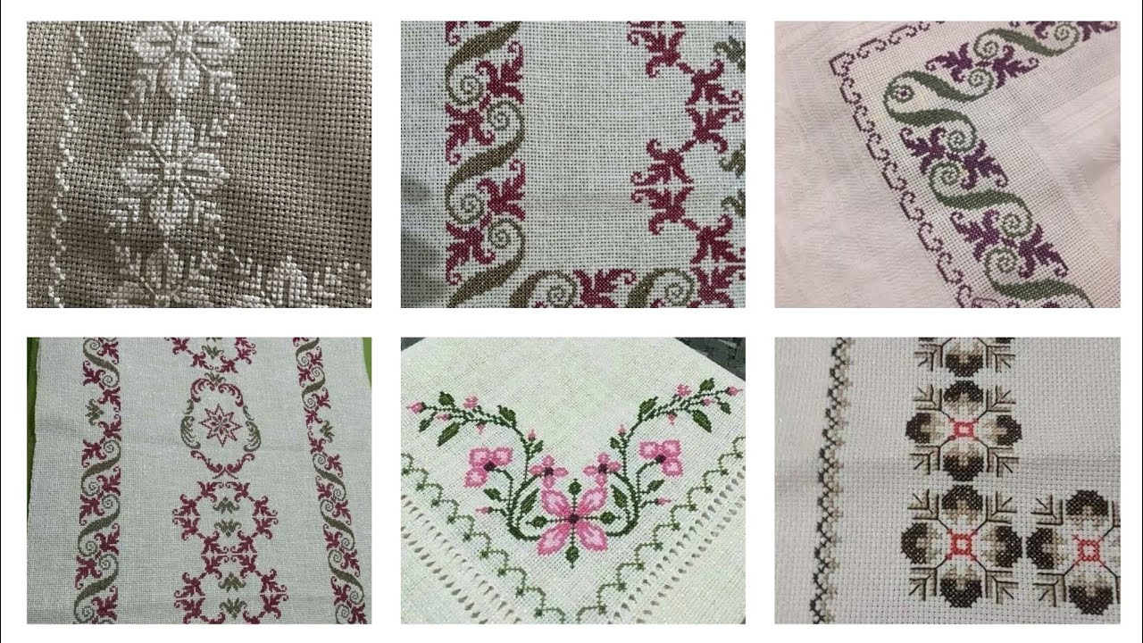 #1 Most Beautiful and Unique New Cross Stitch Patterns For Everything #CrossStitchDesign#Trend