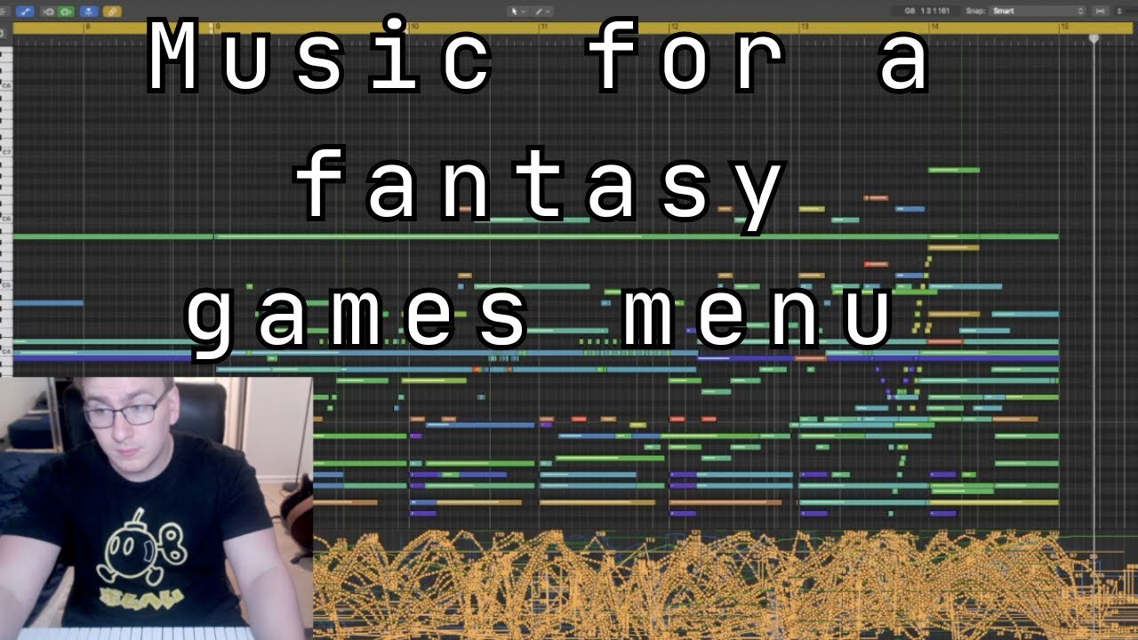 I wrote music for a fantasy game menu