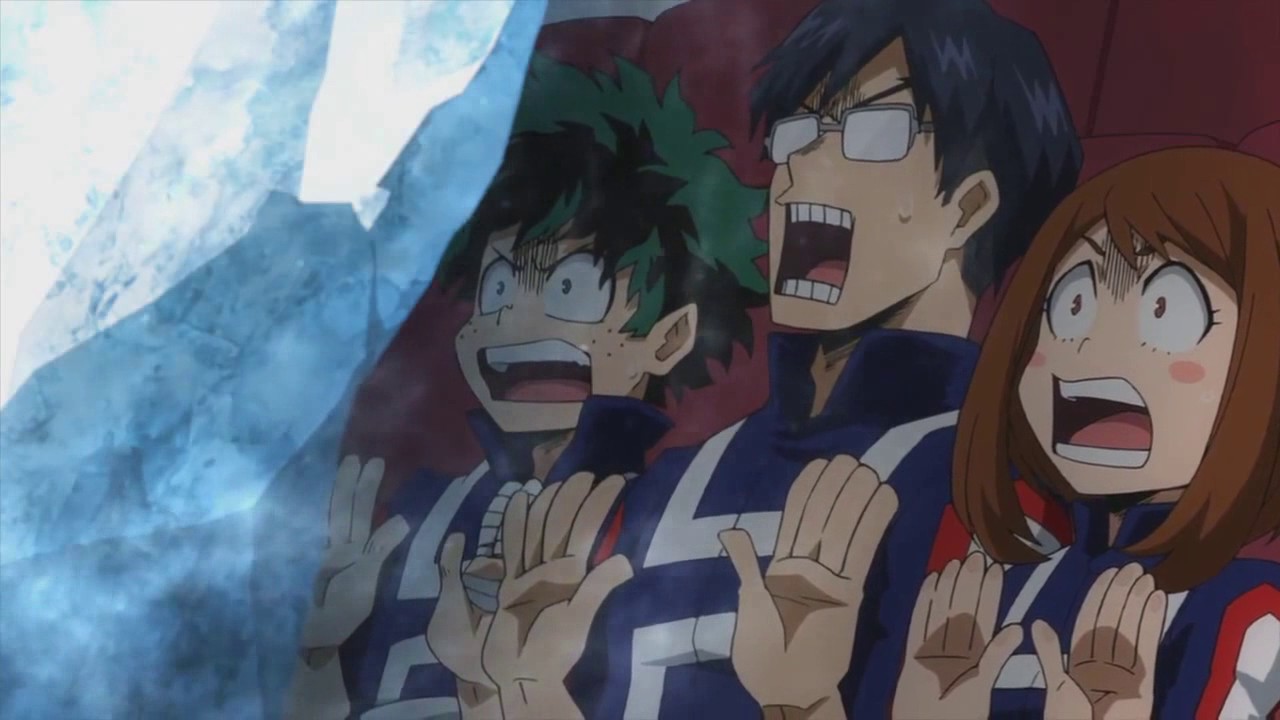 todoroki real power when he angry