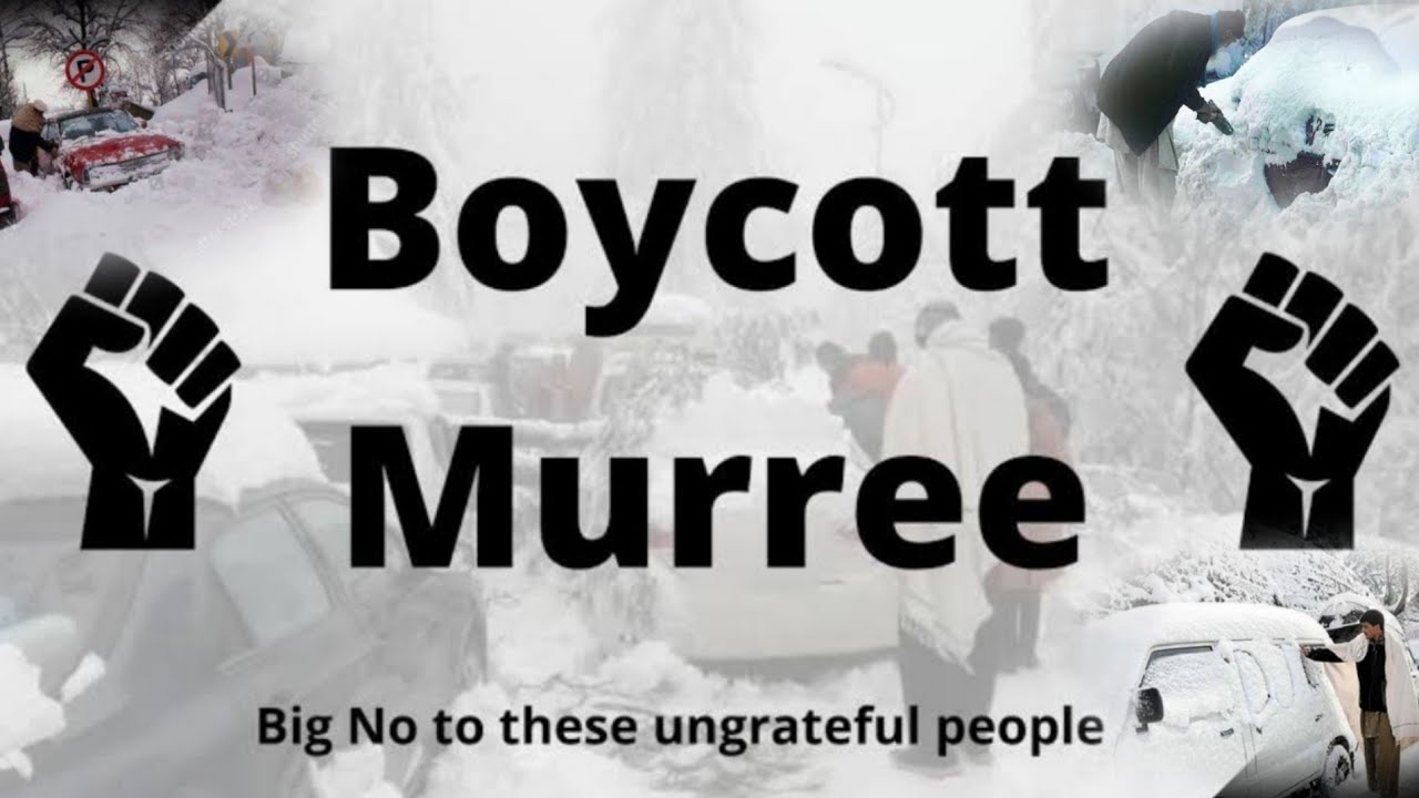 #MurreeIncident Boycott Murree for shameful behavior of locals and tourism industry of Murree